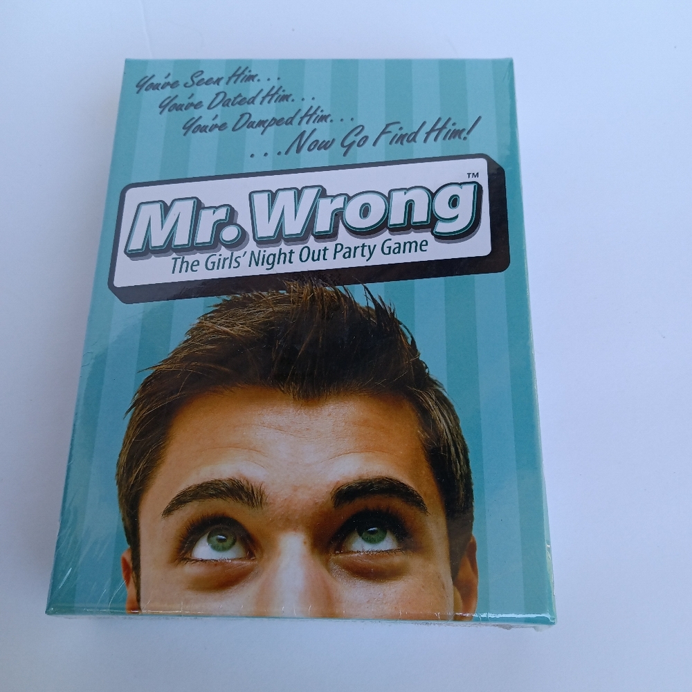 NEW Mr. Wrong Girls Night Out/ Bachelorette Party Game